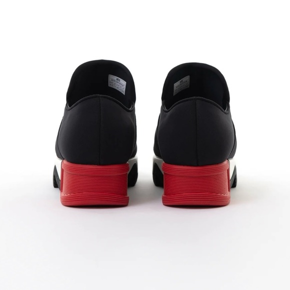 NWB iRi WES I Black Red Low Top Sneaker Shoes - Picture 3 of 15